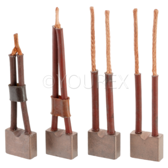 PSX115-116-1 - Kolsats, 7x18x14mm - Valeo/Paris-Rhone Ersättning - Kolsatser Startm. / DC mot.