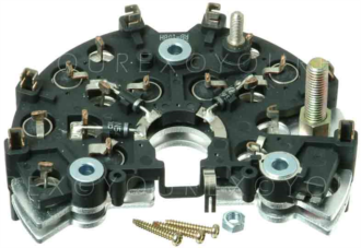 F00M 053 201 - Diodplatta 1127319035, 124 mm - Bosch Ersättning - Diodplattor