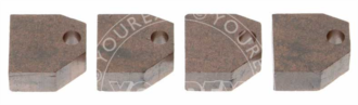 DR 1946491 - Kolsats, 9.7x20.6x21.8mm - Delco Remy Ersättning - Kolsatser Startm. / DC mot.