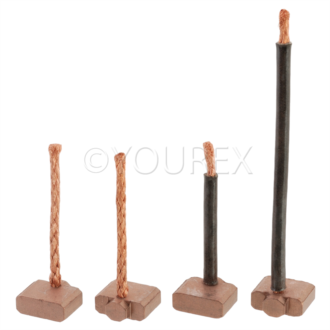 DR3471783 - Kolsats, 6x16x14mm - Delco Remy Ersättning - Kolsatser Startm. / DC mot.
