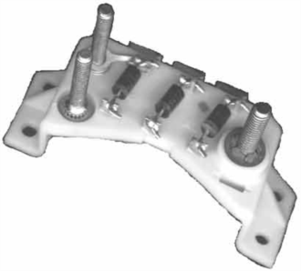MO101-206 - Diodtrio - Motorola USA / Prestolite Ers - Diodtrio / Dioder