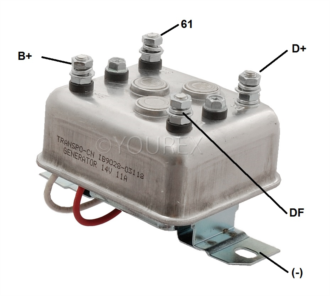 9190 215 028 - Regulator 14V-11A, Elektronisk - Bosch Ersättning - Regulatorer