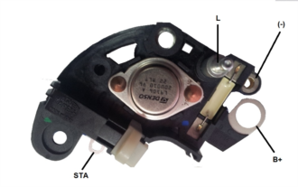 1266007230 - Regulator Marelli/Denso 14V - Marelli / Fiat Ersättning - Regulatorer