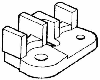 Y-559 - Terminalisolator, Bosch - Bosch Ersättning - Isolatorer / Anslutningpl. Gen