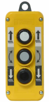 YH-4003 - Manöverbox, 3 tryckknappar - Fan Motors manufactures - Strömbrytare