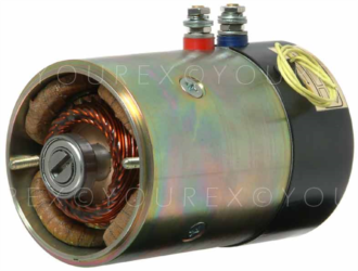 0136 355 078 - DC Motor 24V-2kW, Kilspår 5mm - Bosch Ersättning - DC Motorer