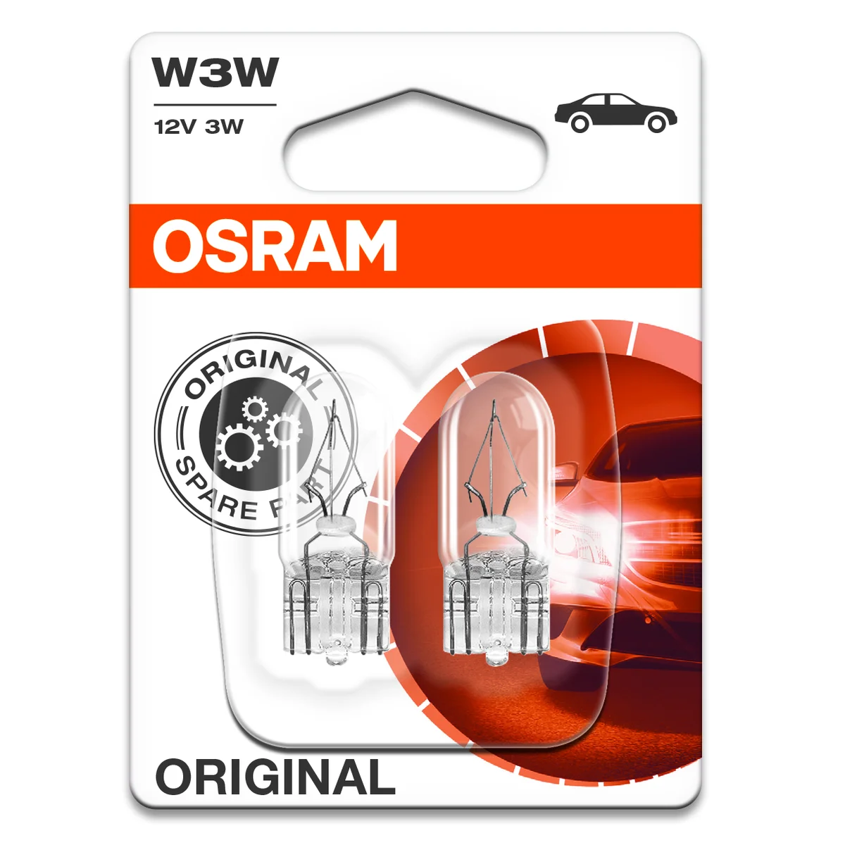 W3W 12V Glödlampa Osram 2pack