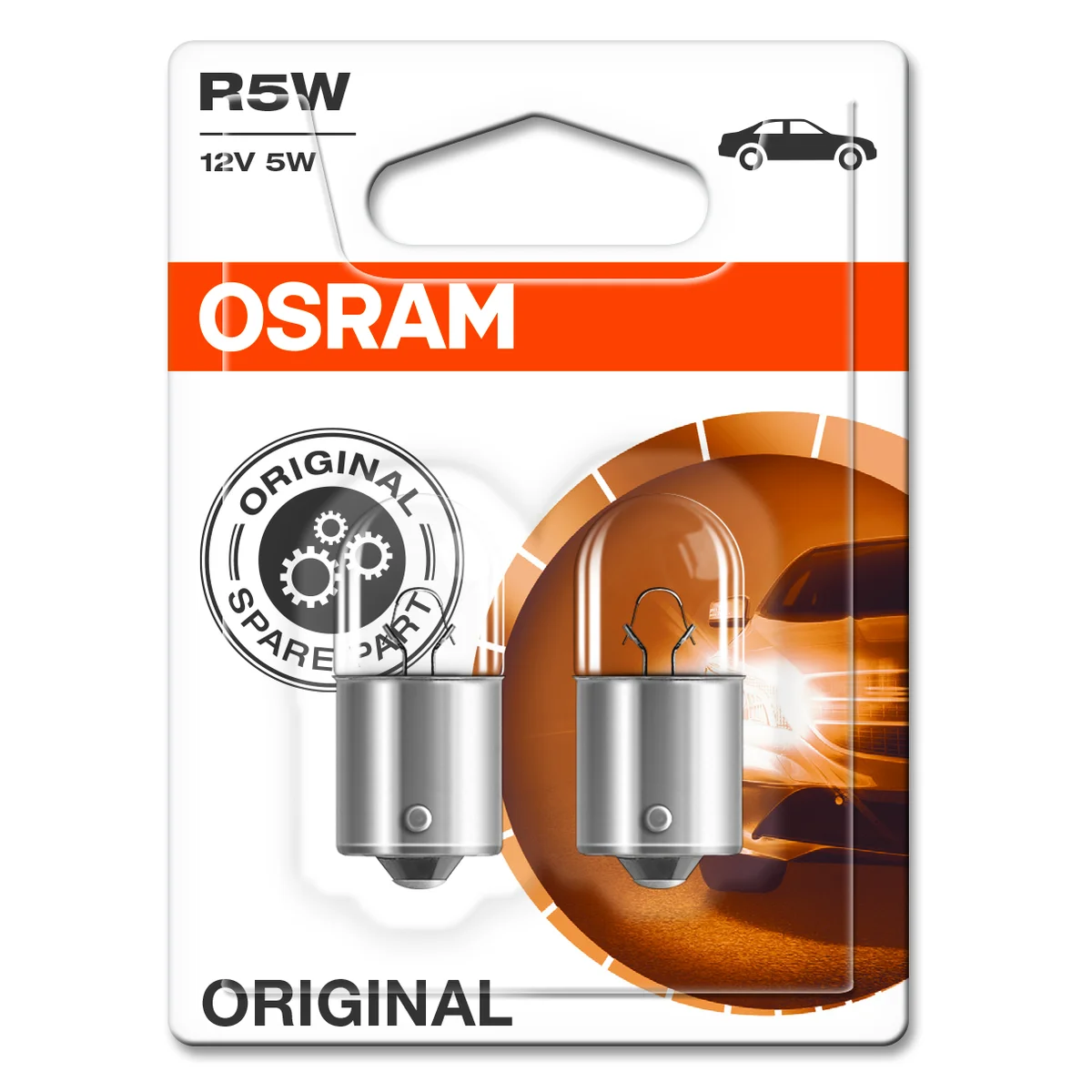 R5W 12V Glödlampa Osram 2pack