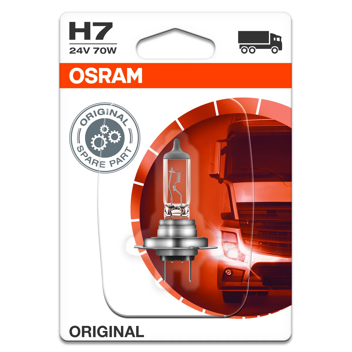 H7 Lampa 24V-70W, Osram Orig.