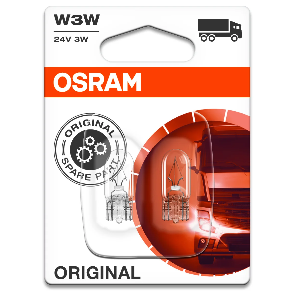 W3W 24V Glödlampa Osram 2pack