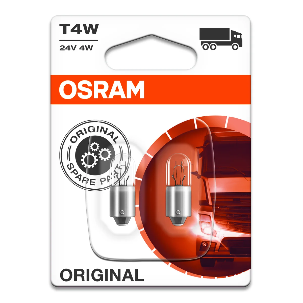 T4W 24V Glödlampa Osram 2pack