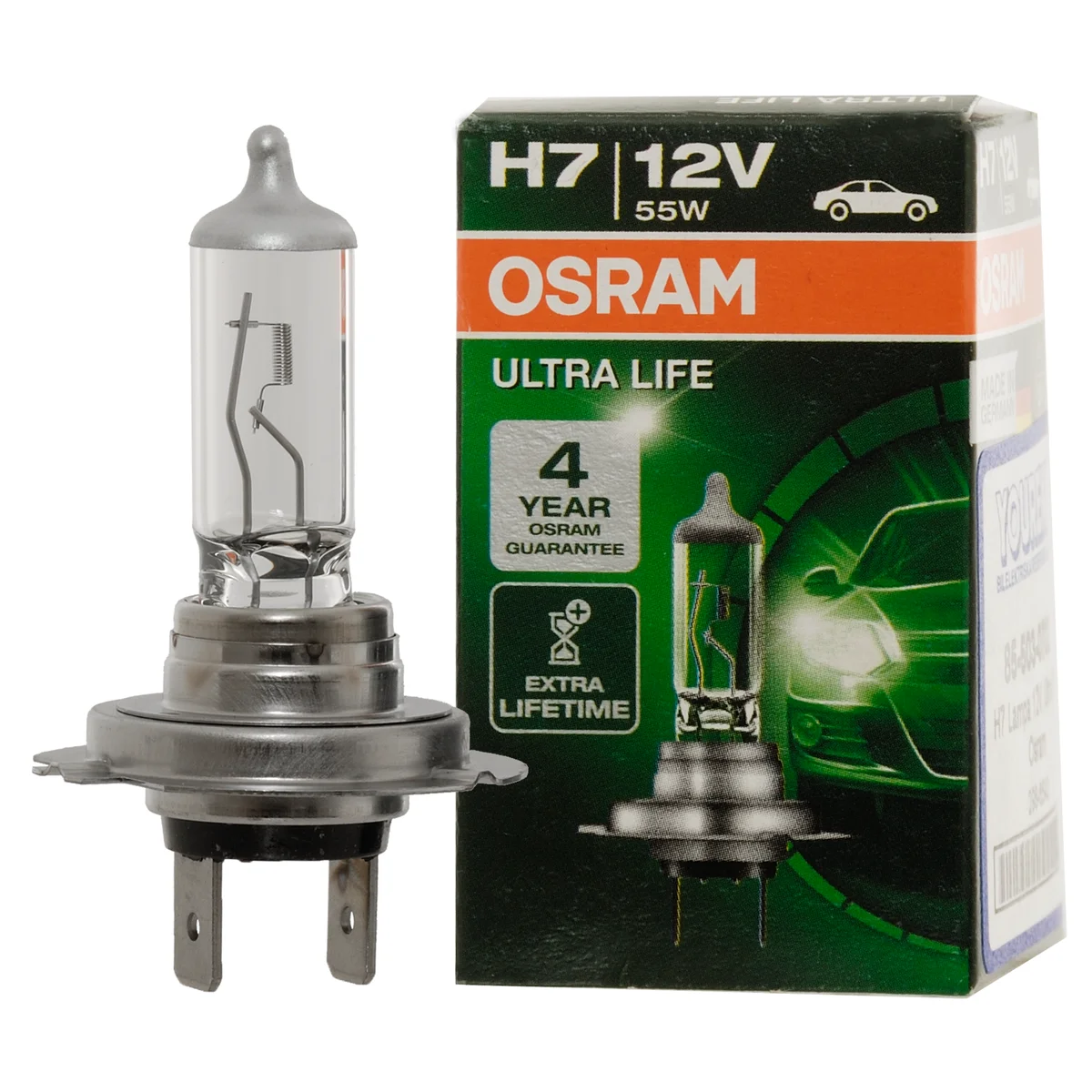 H7 Lampa 12V, Ultra Life Osram