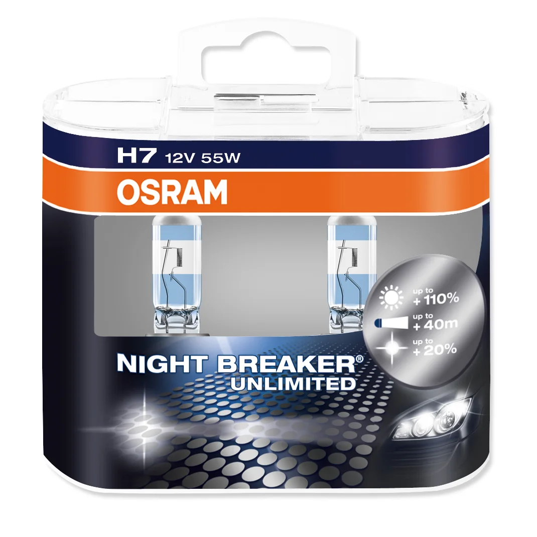 H7Lampa12V,Night Breaker Osram