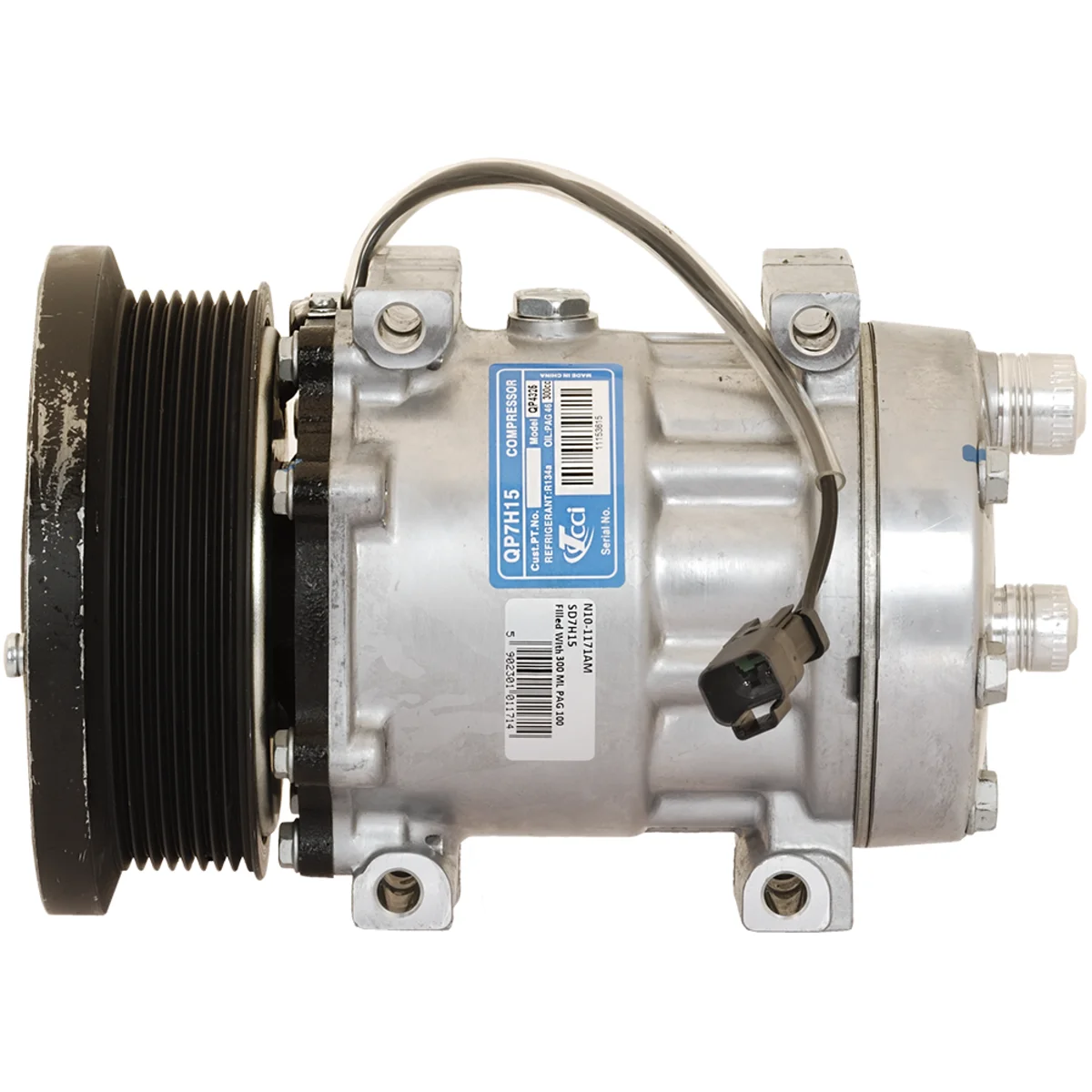 A/C Kompressor 12V passar CAT