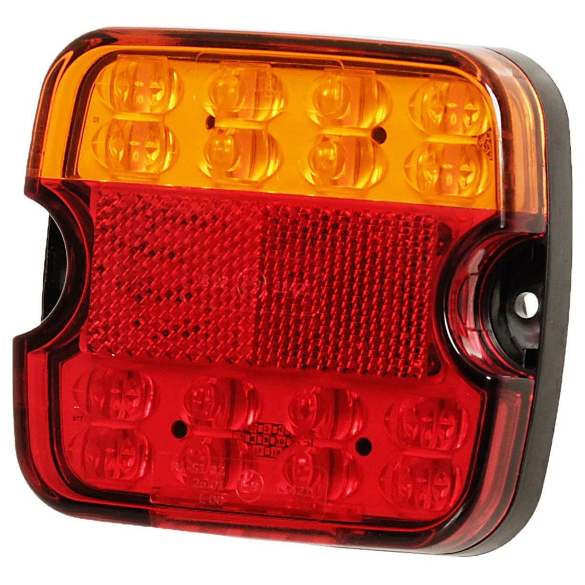 Baklykta LED 4 fun. 12V/24V,4"	"	"CA 7093