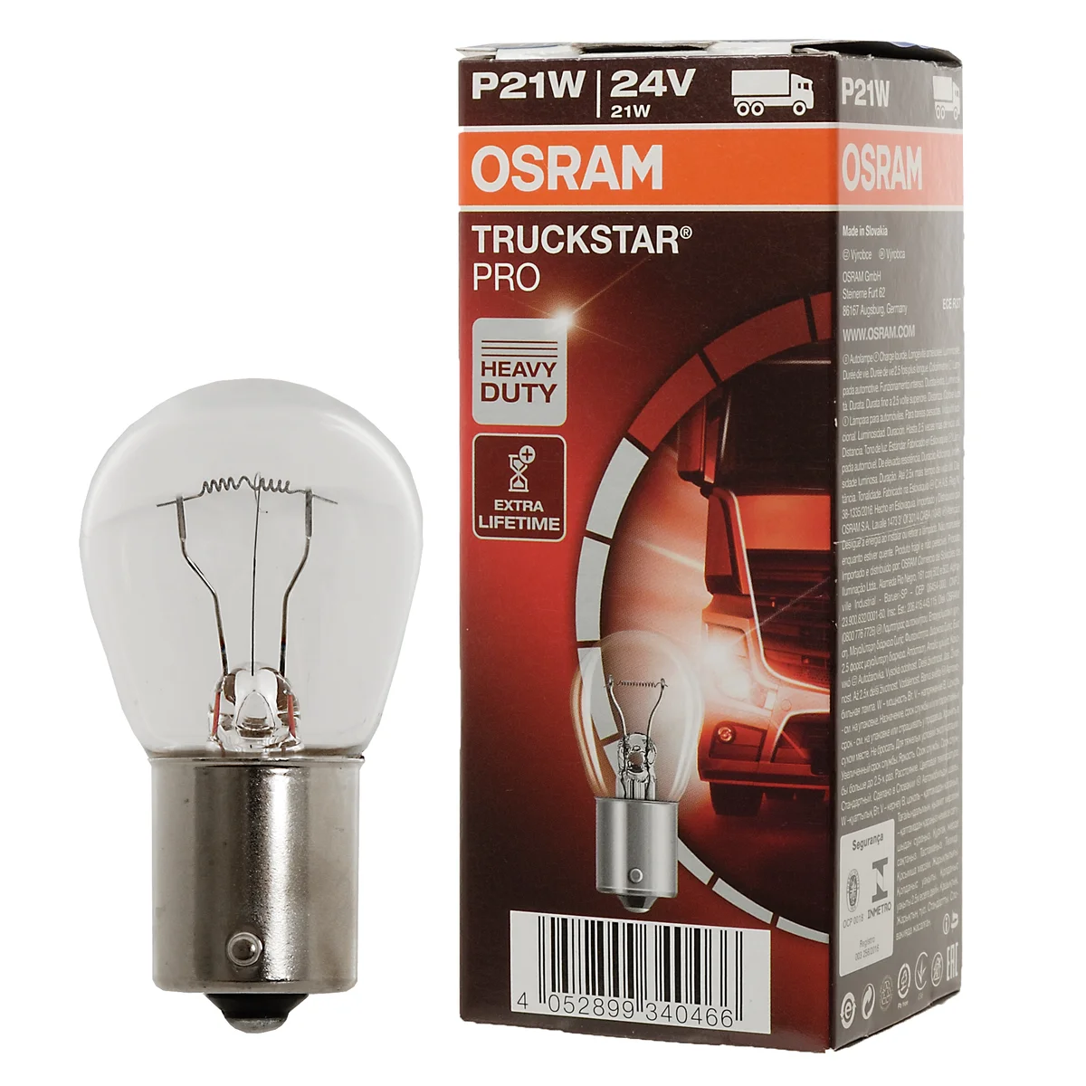 P21W 24V Lampa TruckstarPro10p