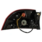 Baklykta, höger röd fits Kia