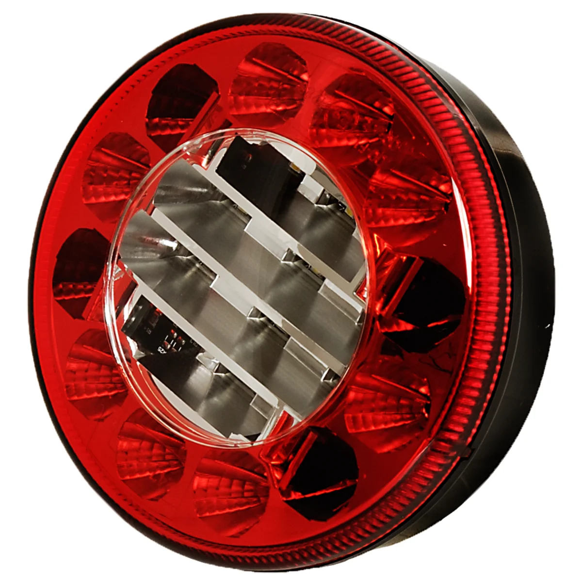 Bakljus Rund LED 2 p. 12/24V