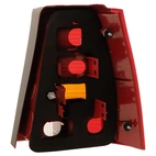 Baklykta, vänster passar VW