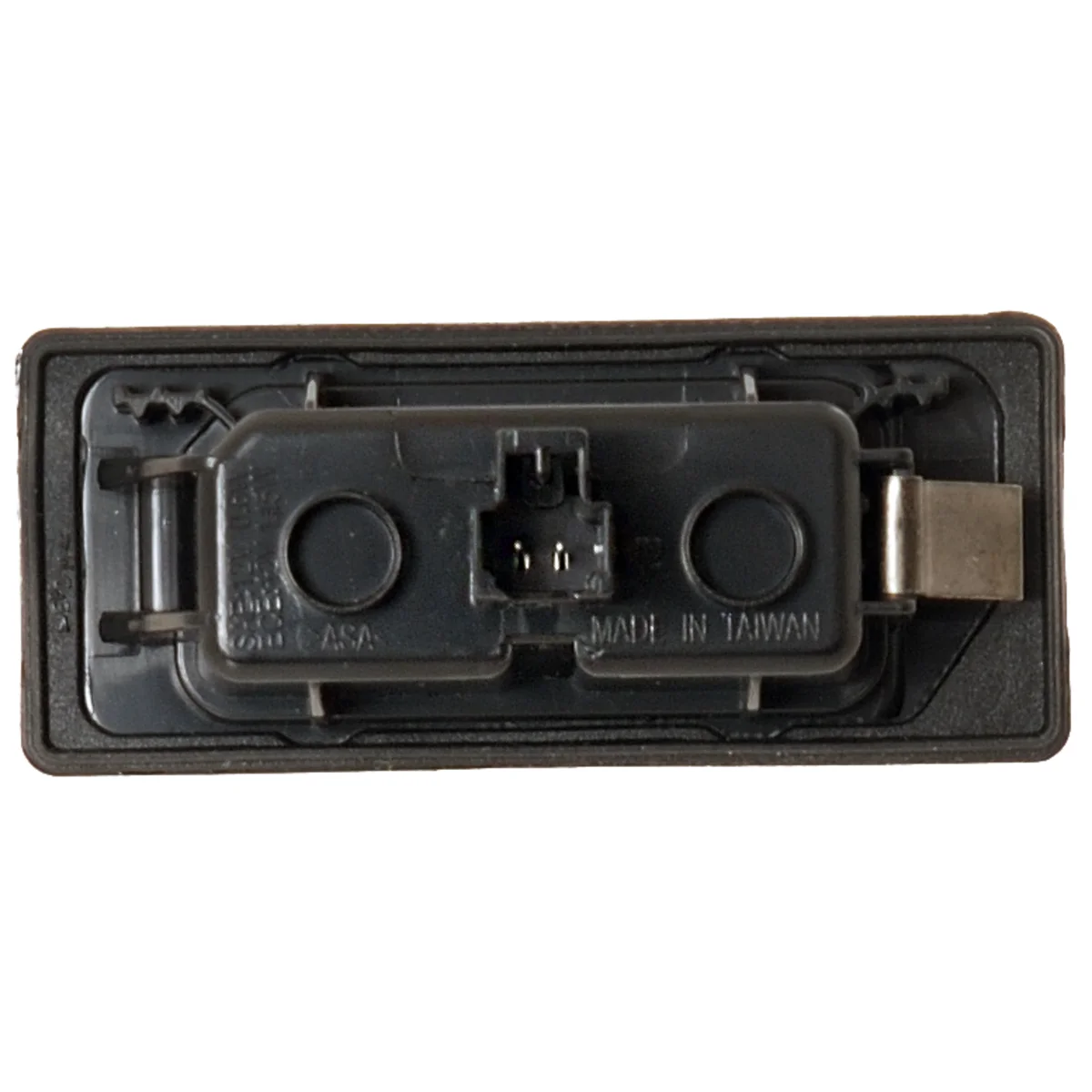 Belysning, registreringsskylt