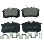 Bromsbeläggssats, Bakaxel