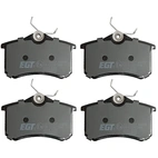 Bromsbeläggssats, Bakaxel