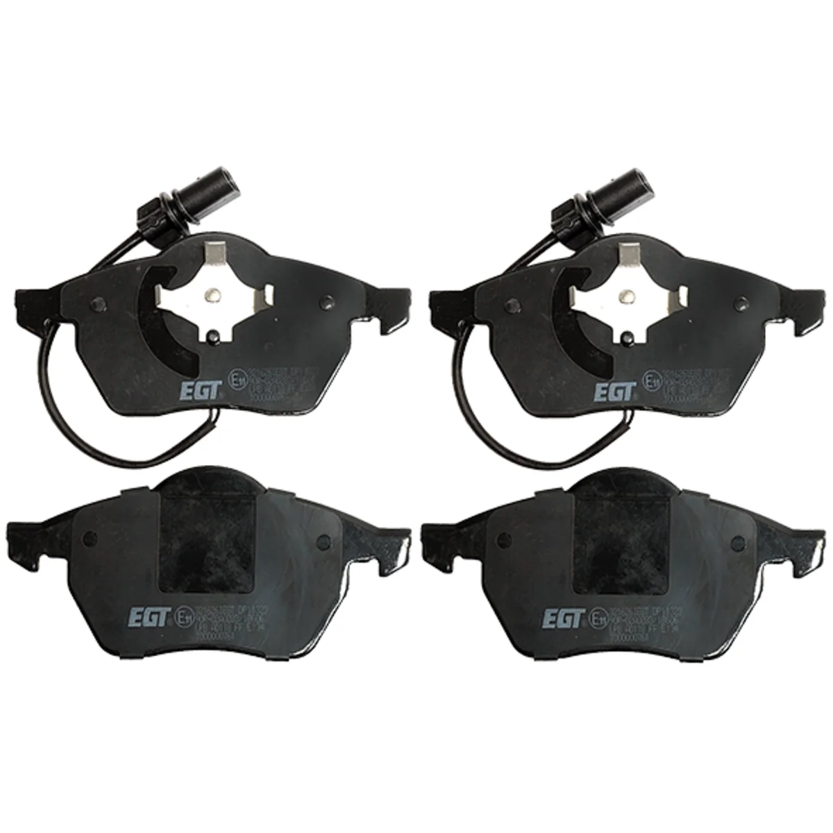 Bromsbeläggssats, Framaxel