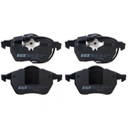 Bromsbeläggssats, Framaxel