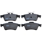 Bromsbeläggssats, Bakaxel