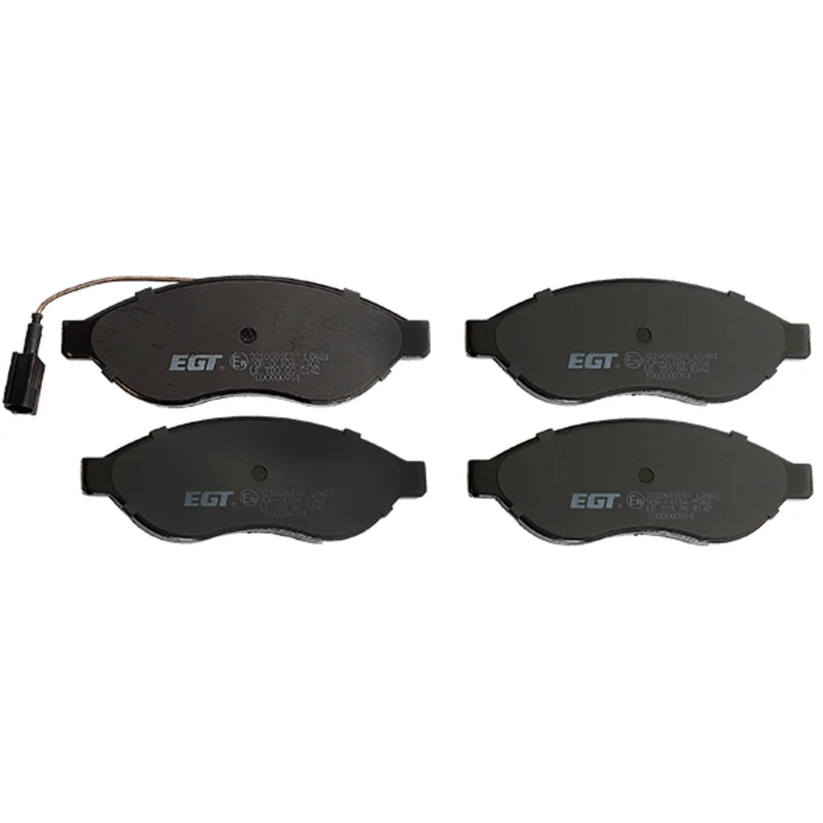 Bromsbeläggssats, Framaxel