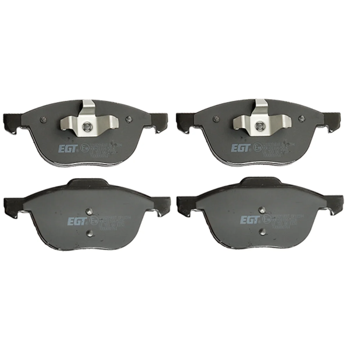 Bromsbeläggssats, Framaxel