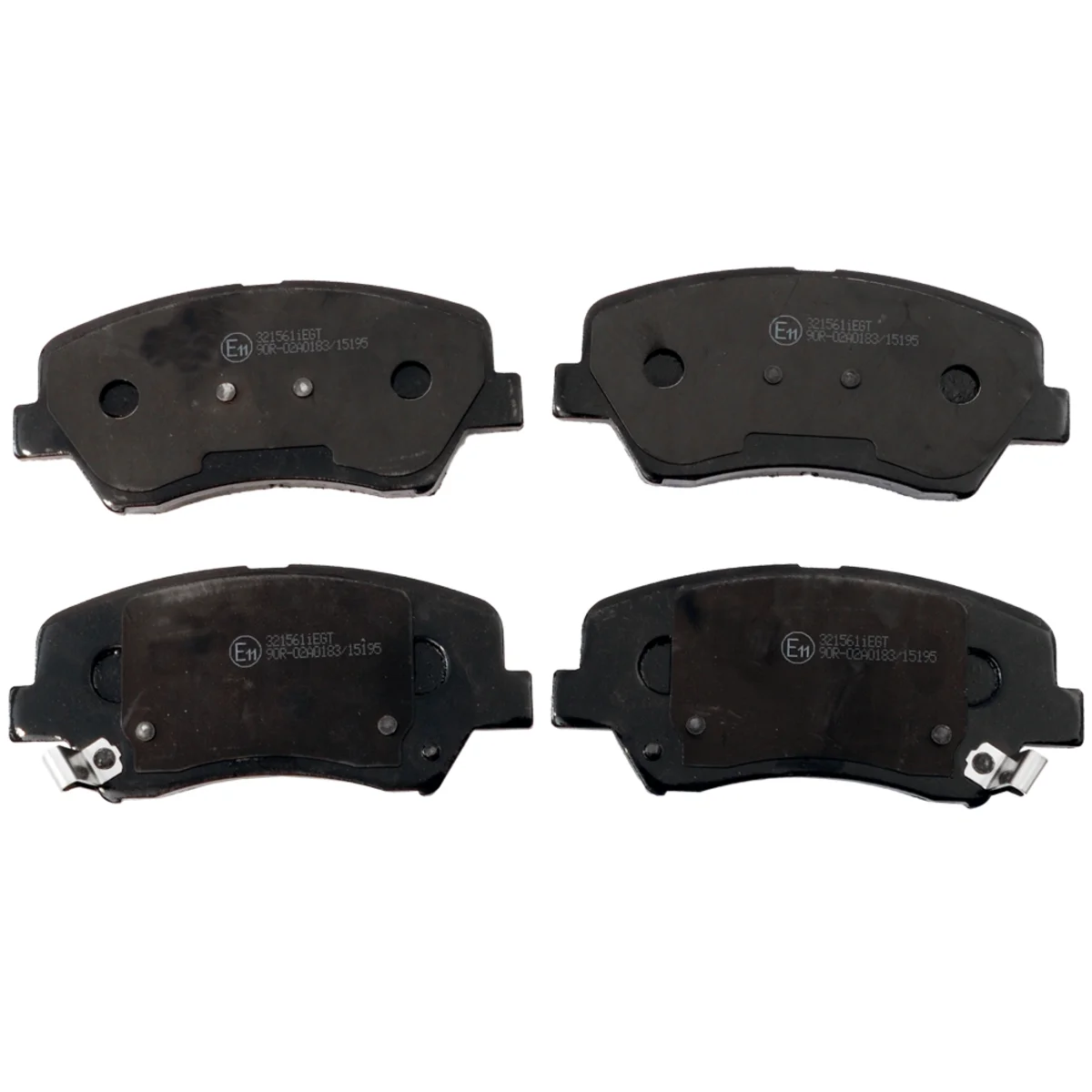 Bromsbeläggssats, Framaxel