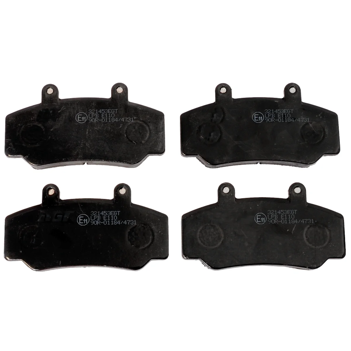 Bromsbeläggssats, Framaxel