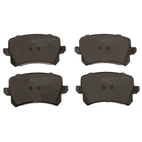 Bromsbeläggssats, Bakaxel