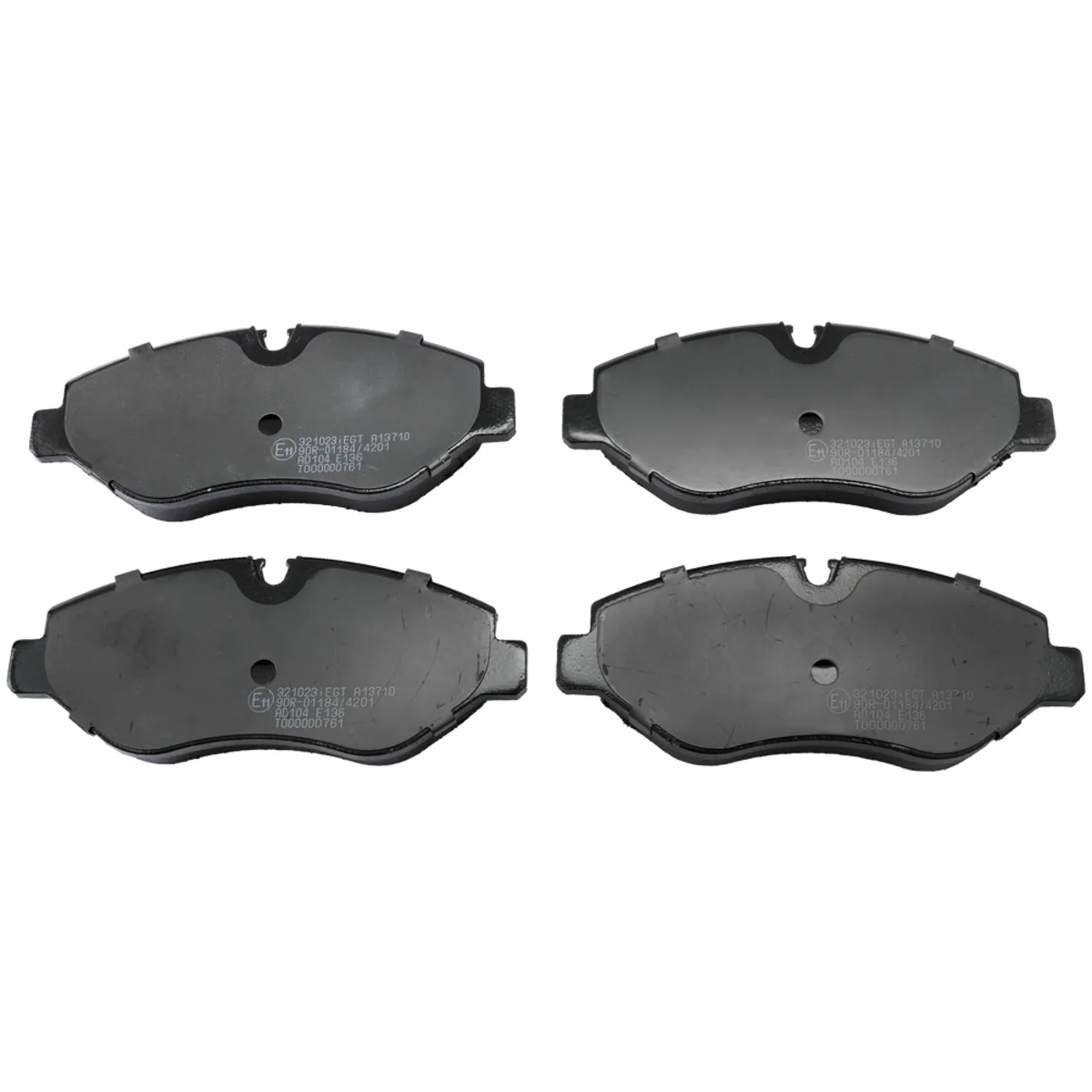 Bromsbeläggssats, Framaxel