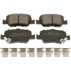 Bromsbeläggssats, Bakaxel