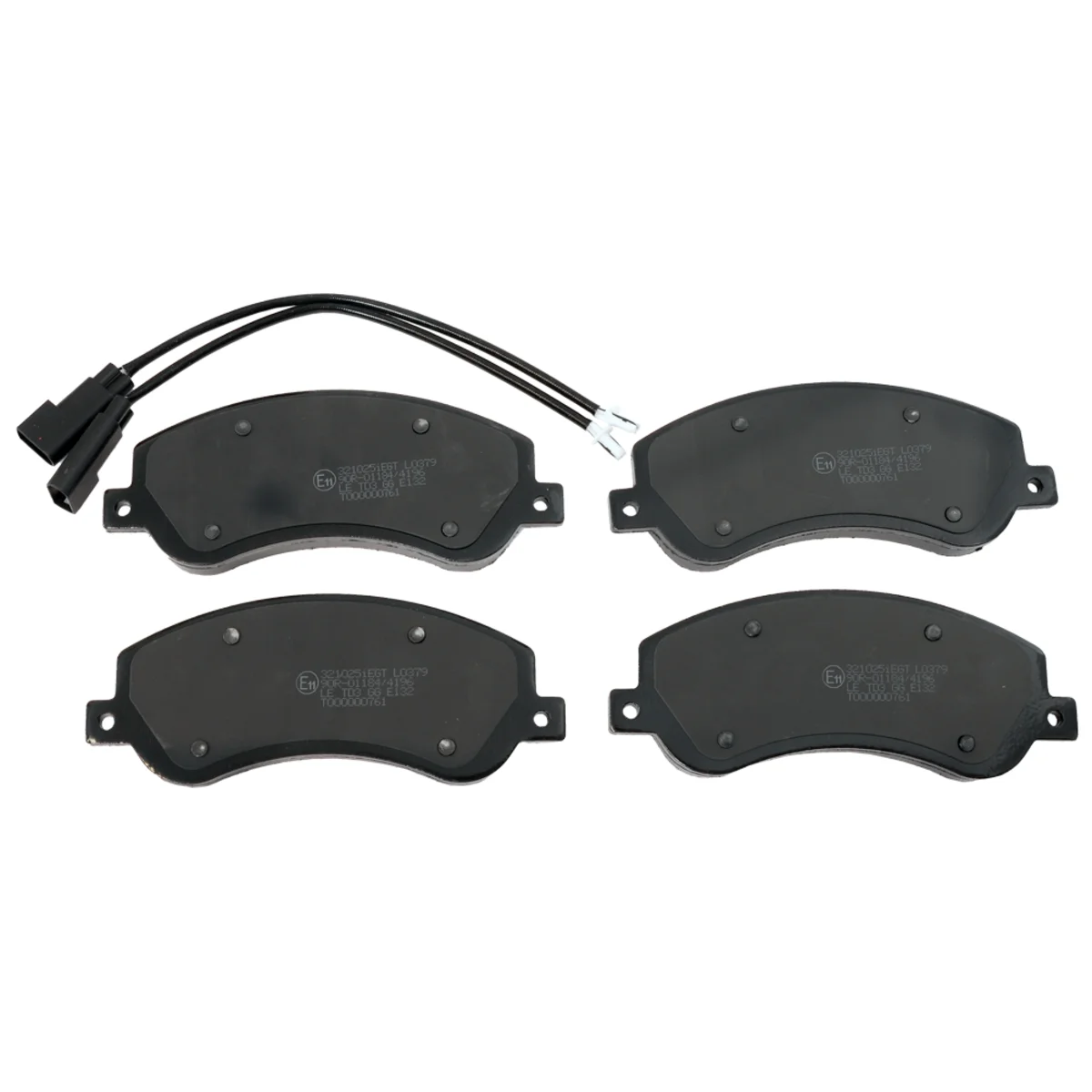 Bromsbeläggssats, Framaxel