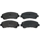 Bromsbeläggssats, Framaxel