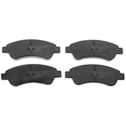 Bromsbeläggssats, Framaxel