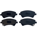 Bromsbeläggssats, Framaxel