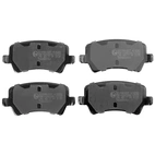 Bromsbeläggssats, Bakaxel