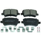 Bromsbeläggssats, Bakaxel