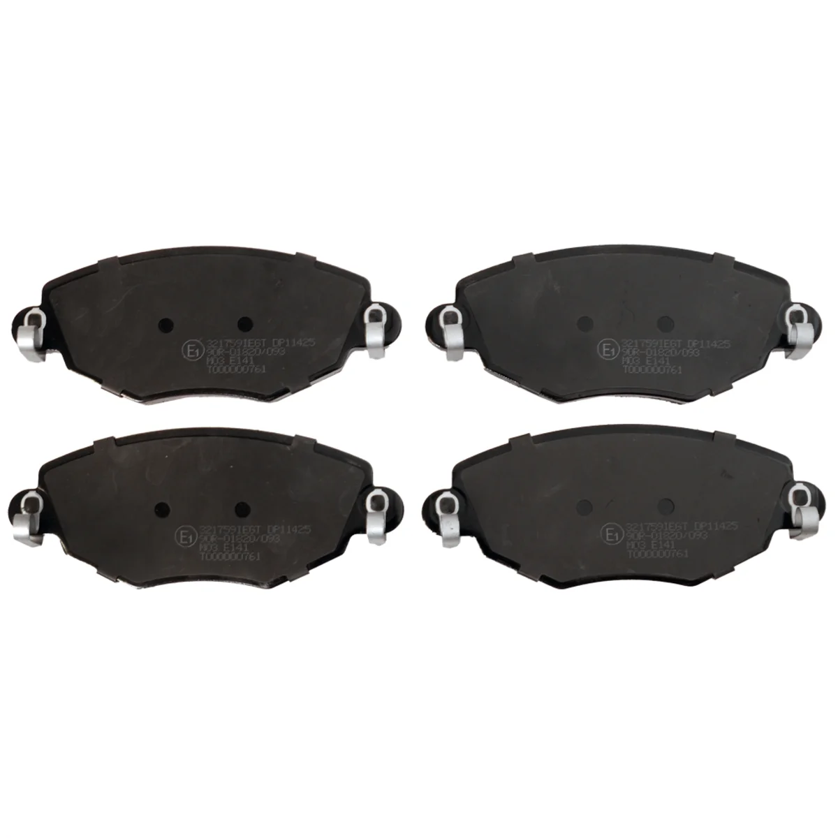 Bromsbeläggssats, Framaxel