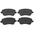 Bromsbeläggssats, Framaxel