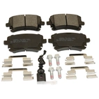 Bromsbeläggssats, Bakaxel