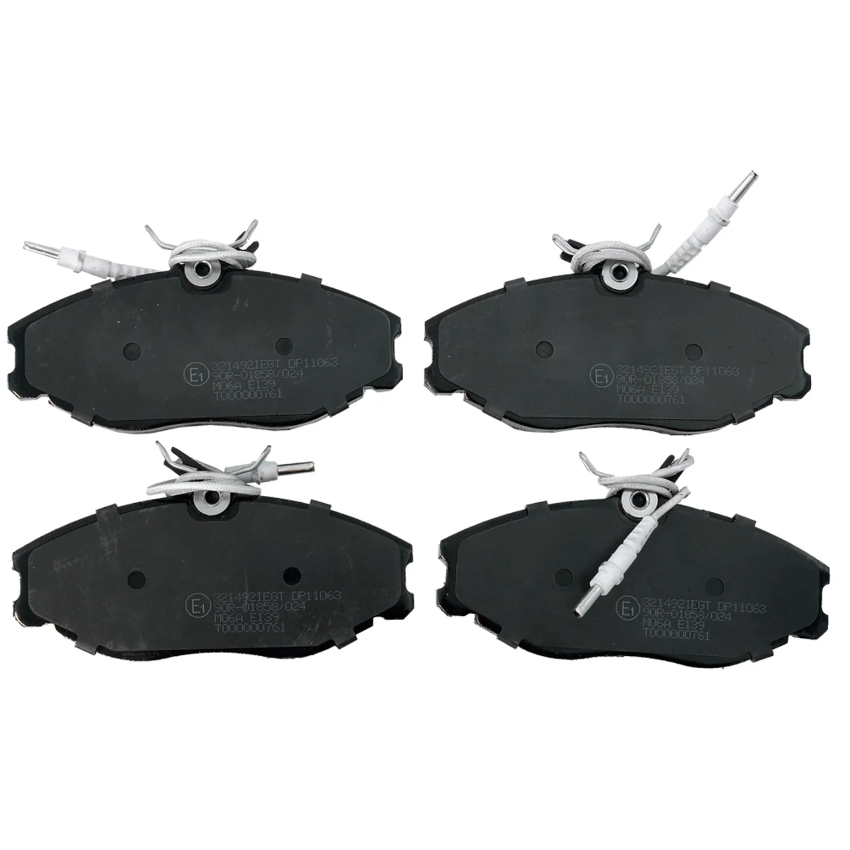 Bromsbeläggssats, Framaxel