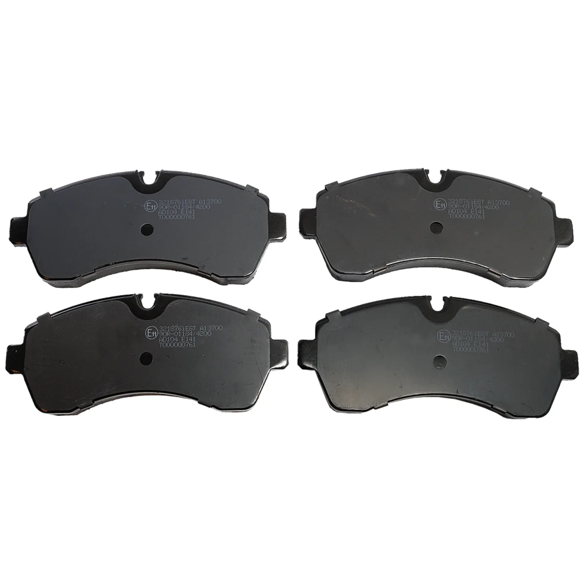 Bromsbeläggssats, Framaxel