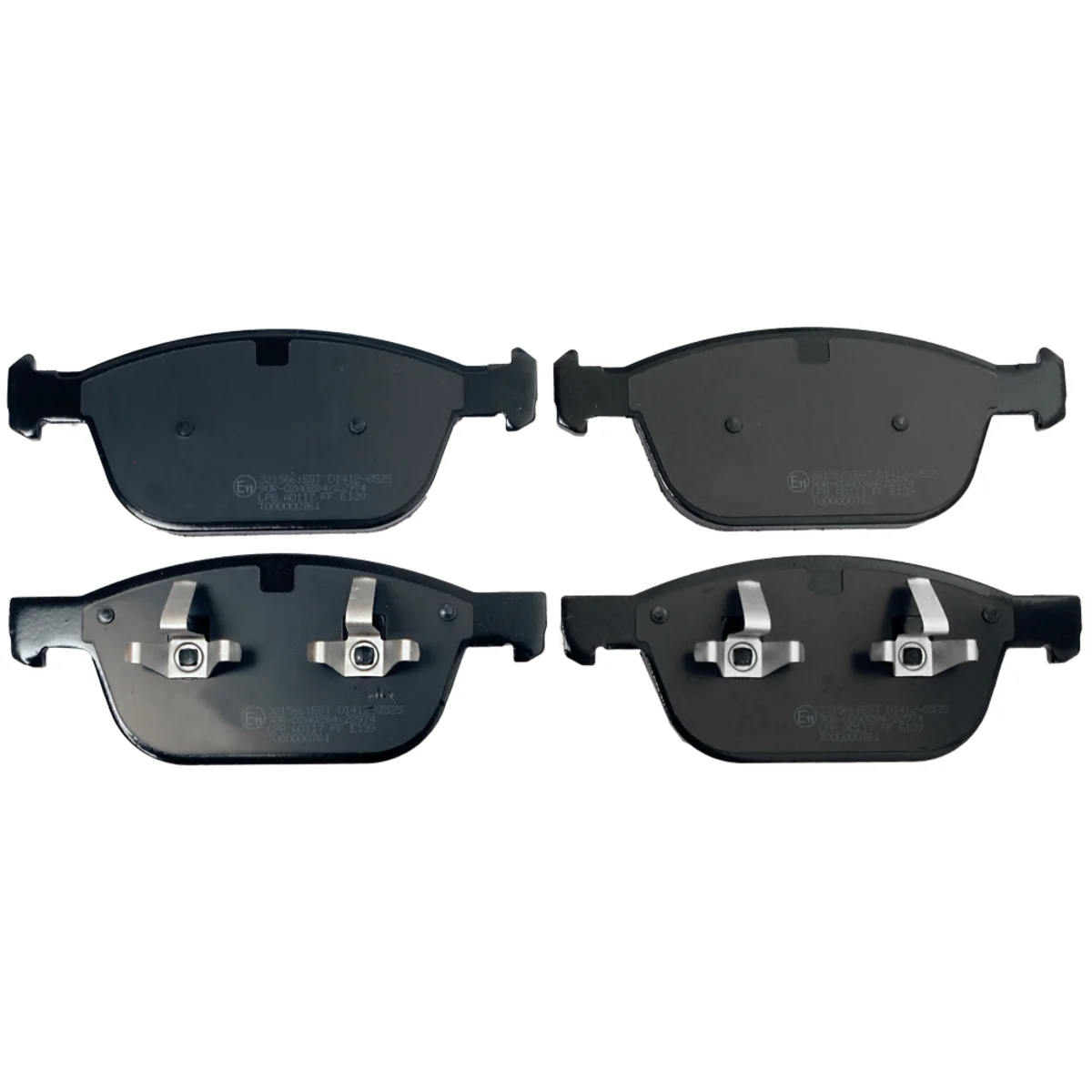 Bromsbeläggssats, Framaxel