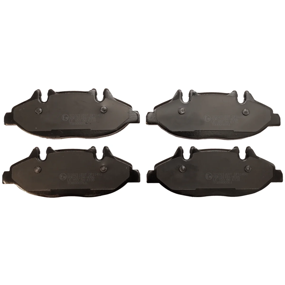 Bromsbeläggssats, Framaxel