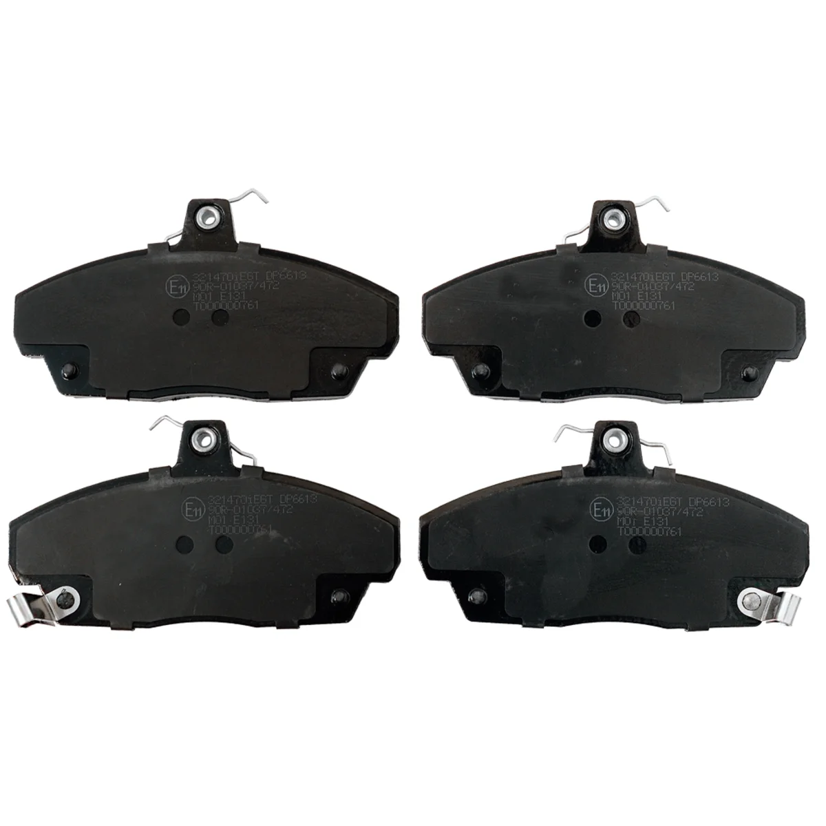 Bromsbeläggssats, Framaxel